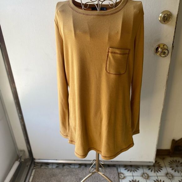 Doe & Rae back zip long sleeve top S - Picture 4 of 7